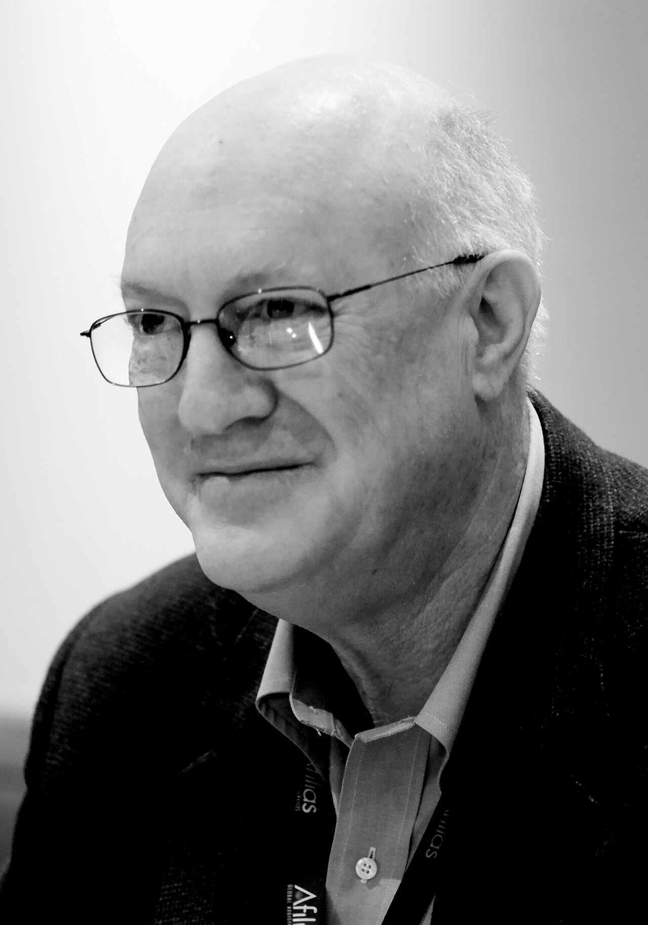 Black-and-white photograph of Steve Crocker